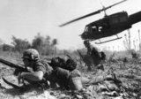 The Second Indochina War, known in America as the Vietnam War, was a Cold War era military conflict that occurred in Vietnam, Laos, and Cambodia from 1 November 1955 to the fall of Saigon on 30 April 1975. This war followed the First Indochina War and was fought between North Vietnam, supported by its communist allies, and the government of South Vietnam, supported by the U.S. and other anti-communist nations. The U.S. government viewed involvement in the war as a way to prevent a communist takeover of South Vietnam and part of their wider strategy of containment.<br/><br/>

The North Vietnamese government viewed the war as a colonial war, fought initially against France, backed by the U.S., and later against South Vietnam, which it regarded as a U.S. puppet state. U.S. military advisors arrived beginning in 1950. U.S. involvement escalated in the early 1960s, with U.S. troop levels tripling in 1961 and tripling again in 1962. U.S. combat units were deployed beginning in 1965. Operations spanned borders, with Laos and Cambodia heavily bombed. Involvement peaked in 1968 at the time of the Tet Offensive.<br/><br/>

U.S. military involvement ended on 15 August 1973. The capture of Saigon by the North Vietnamese army in April 1975 marked the end of the US-Vietnam War.