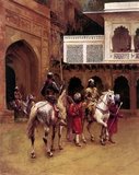 Edwin Lord Weeks (1849 – 1903), American artist and Orientalist, was born at Boston, Massachusetts, in 1849. He was a pupil of Léon Bonnat and of Jean-Léon Gérôme, at Paris. He made many voyages to the East, and was distinguished as a painter of oriental scenes.<br/><br>

 Weeks' parents were affluent spice and tea merchants from Newton, a suburb of Boston and as such they were able to accept, probably encourage, and certainly finance their son's youthful interest in painting and travelling.<br/><br>

As a young man Edwin Lord Weeks visited the Florida Keys to draw and also travelled to Surinam in South America. His earliest known paintings date from 1867 when Edwin Lord Weeks was eighteen years old. In 1895 he wrote and illustrated a book of travels, From the Black Sea through Persia and India.
