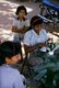 Thailand: Tamil girls make krathongs, Loy Krathong Festival, Phuket