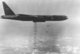 Vietnam: A USAF B-52D unleashes a rain of bombs somewhere over Vietnam, c.1972.