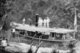 Laos: French steamer on a Mekong tributary in southern Laos, colonial period, late 19th century.